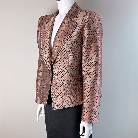 EMPORIO ARMANI • Animal Jacquard Jacket - Picture 8 of 14